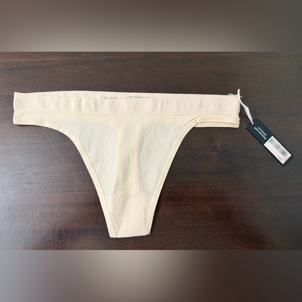 BeMe New York Invisibles Thong. Size M. NWT